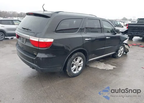 2013 Dodge Durango Crew from USA, damaged, VIN 1C4RDJDG6DC608571
